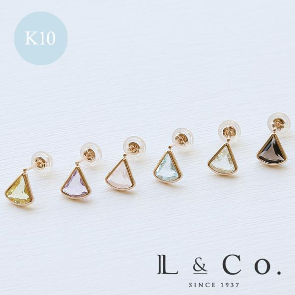 美品！agete ロング アメリカンピアス K10 K10ピアス｜ピアス