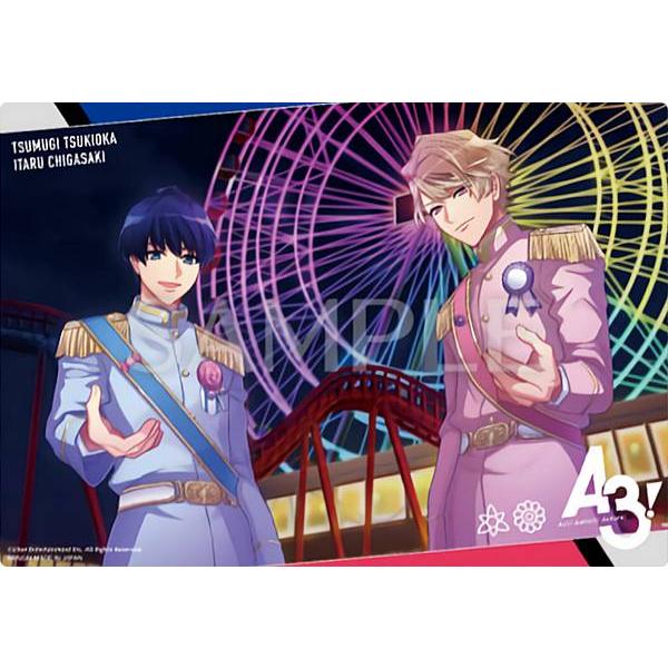 月岡紬&茅ヶ崎至】 A3! クリアビジュアルポスター2 : トレカショップ