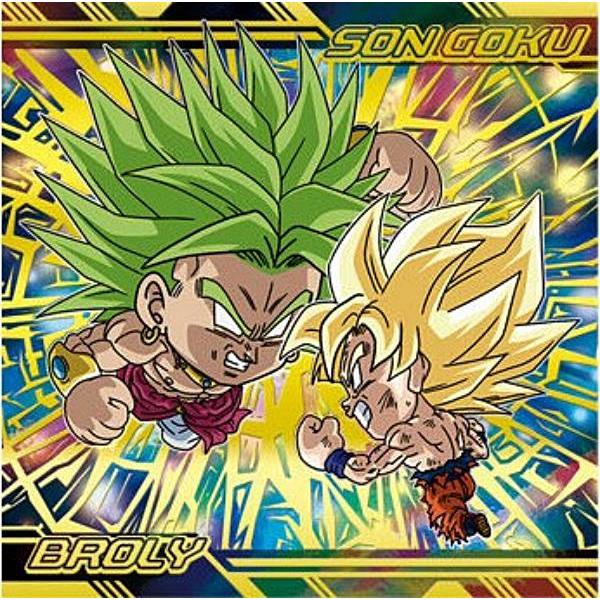 即日発送】ドラゴンボールZ スーパーベジット ブロリー シール 龍珠