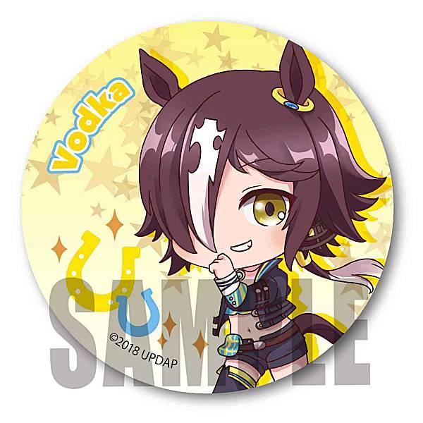 ウマ娘 ウオッカ ゲーマーズガチャ・2nd EVENT 缶バッジ4個セット ウマ