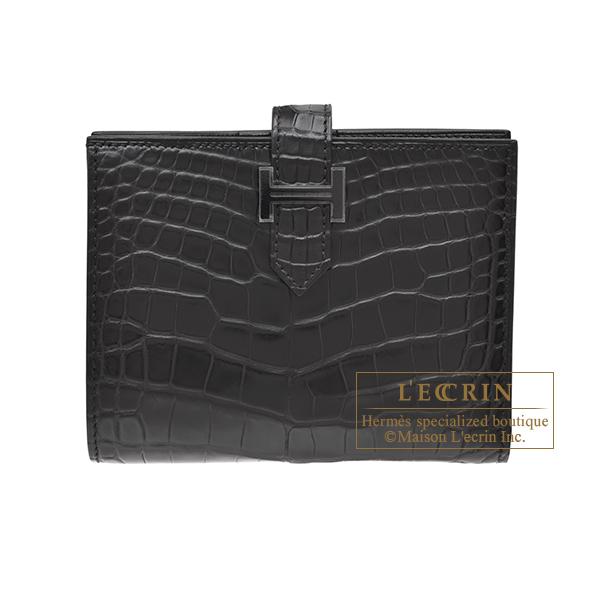 HERMES（エルメス） ベアンコンパクトモノクローム ソーブラック