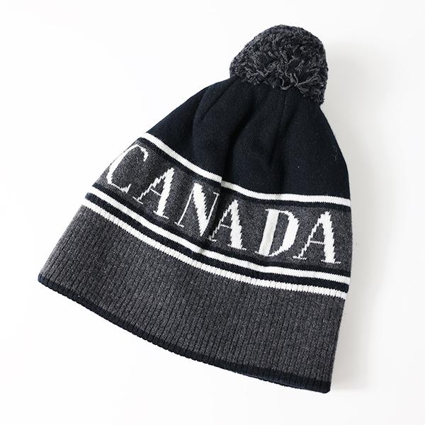CANADA GOOSE（カナダグース） ニット帽 CANADA GOOSE POM TOQUE ポム