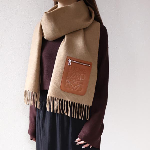 LOEWE（ロエベ） マフラー Wool And Cashmere Scarf スカーフ ウール
