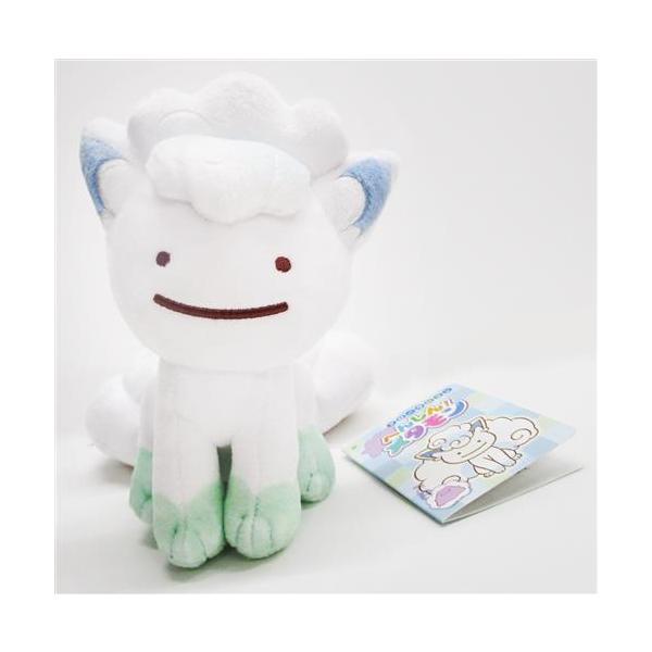 ポケモン ぬいぐるみ へんしんメタモン ロコン、アローラロコン Amazon