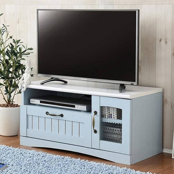 テレビ台 ローボード カントリー調 フレンチスタイル 幅80cm （ TV台