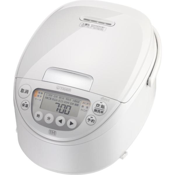 炊きたて TIGER タイガー魔法瓶 IHジャー炊飯器 JPW-M100-WY 5.5合炊き
