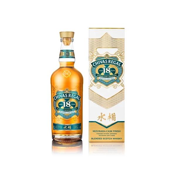 シーバスリーガル（CHIVAS REGAL） 包装不可 18年 ミズナラカスク