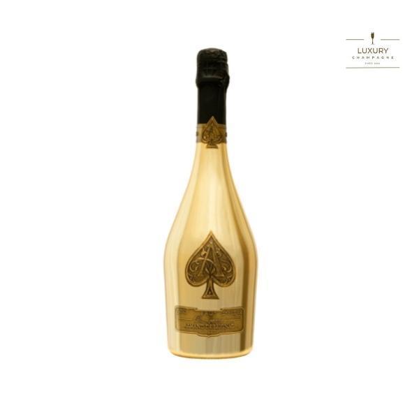 Armand de Brignac ゴールド750ml ベルベットバッグ付き 送料無料