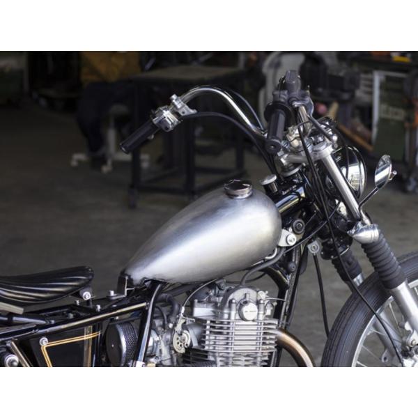 中古】SR400 SR500 社外 マスタングタンクダークパープル
