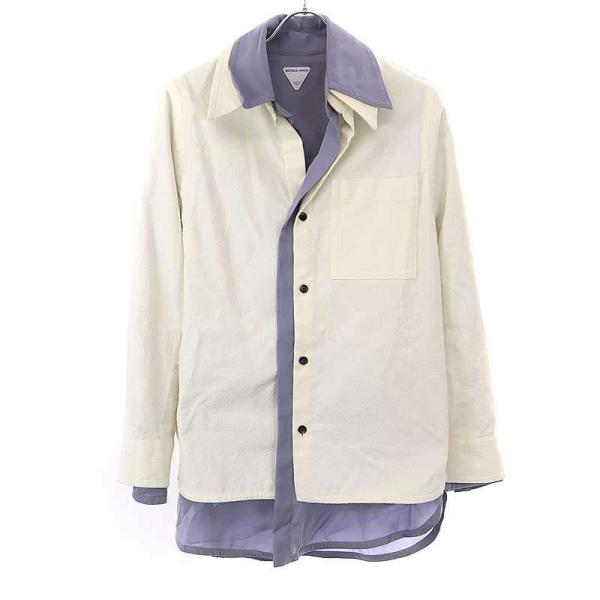 BOTTEGA VENETA（ボッテガ・ヴェネタ） 23SS ダブルレイヤードシャツ