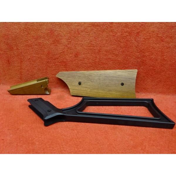 D-STYLE スタームルガーMK1.22ピストル用 木製ハンドガード＆ストック