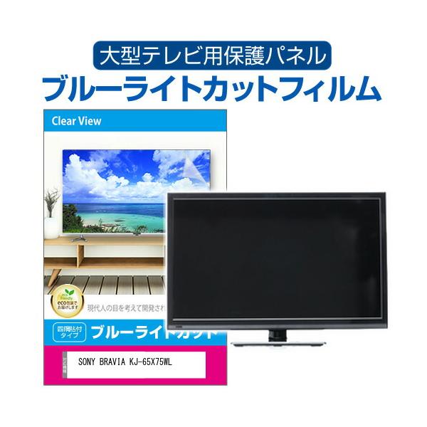 SONY 65V型 4Kテレビ KJ-65X9500G 液晶保護パネル付き メディア