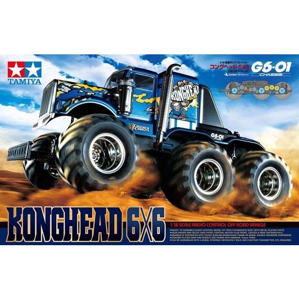 タミヤ（TAMIYA） 1/18RC コングヘッド6X6 （G6-01シャーシ） タミヤ