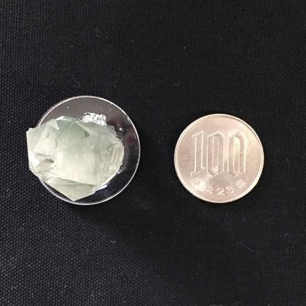 イタリア産モンブラン水晶 アクチノライトインクォーツ 透明台座付き