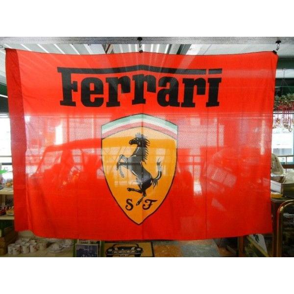 Ferrari（フェラーリ） ガレージフラッグ : ミニマルヤマ - 通販