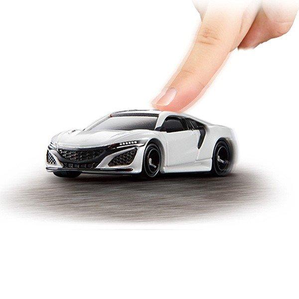 トミカ4D 04 ホンダ NSX カジノホワイト・パール : ミニカーショップ