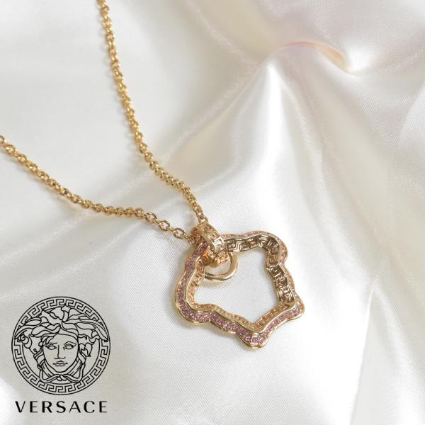 ヴェルサーチVERSACE au750印鑑有りイエローゴールドトップペンダント