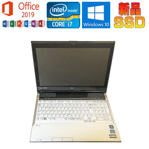 NEC LaVie SSD PC-LL750LS6B 高速 i7 ノートPC NEC LaVie SSD PC