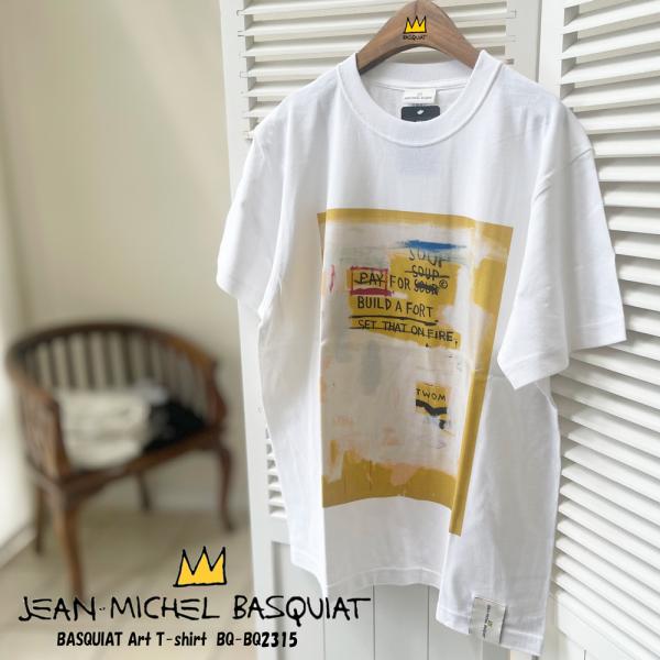 BASQUIAT（バスキア） Tシャツ JEAN MICHEL BASQUIAT ホワイト