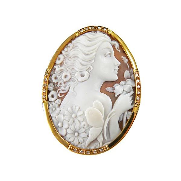 カメオ ブローチ k18」の人気商品一覧 | 安い商品を通販サイトから探す
