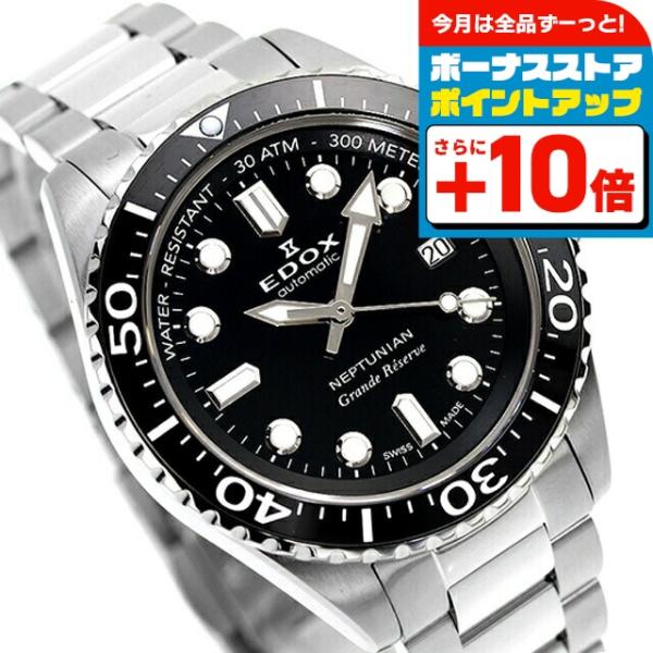 EDOX（エドックス） ネプチュニアン グランデ リザーブ デイト