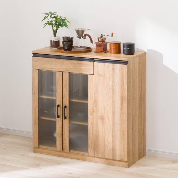 ニトリ（NITORI） キャビネット(フォルムN SK9090D LBR） : ニトリ