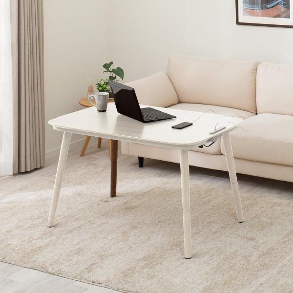 ニトリ 2WAYこたつ NV22K105WW テーブル 机 家具 ホワイト ニトリ 2WAY