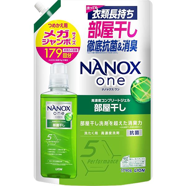 LION（ライオン） NANOX one ナノックスワン 部屋干し メガジャンボ 詰