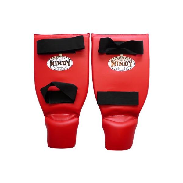 WINDY ウィンディ レッグプロテクター／ペア LPPU Mサイズ 赤 : NTS