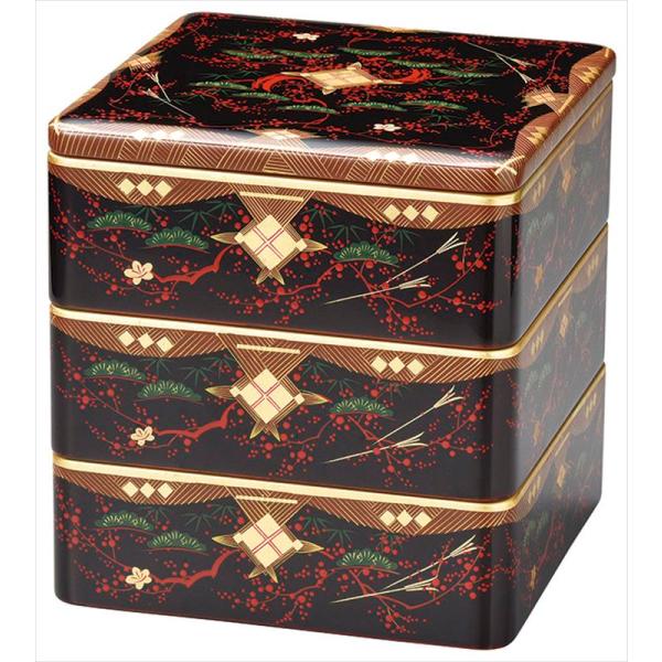 会津塗 会津漆器 重箱 三段重 お重 お屠蘇セット 屠蘇器セット 会津塗