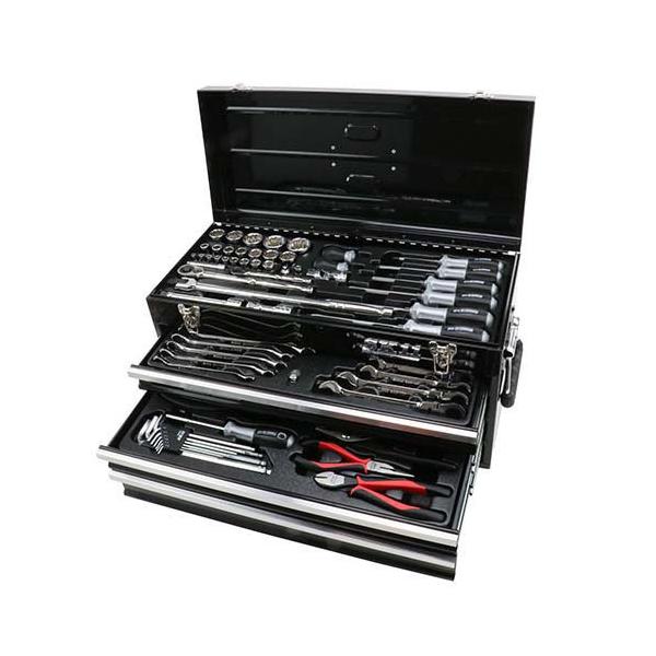 藤原産業 SK11 整備工具セット ブラック(黒色) 117点 SST-19117BK 各種