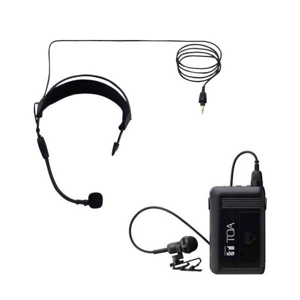 TOA 800MHz帯 ワイヤレスヘッドセットマイク セット WM-1320 + WH