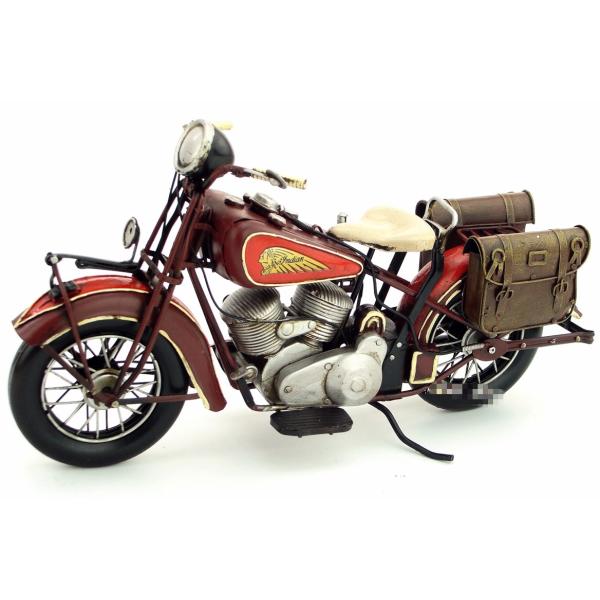 オートバイ Indian motorcycle 1936年 レトロ ブリキ製 ビンテージ