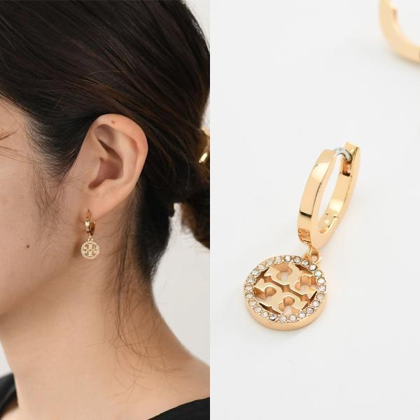 TORY BURCH（トリーバーチ） アクセサリー ピアス ミラー パヴェ