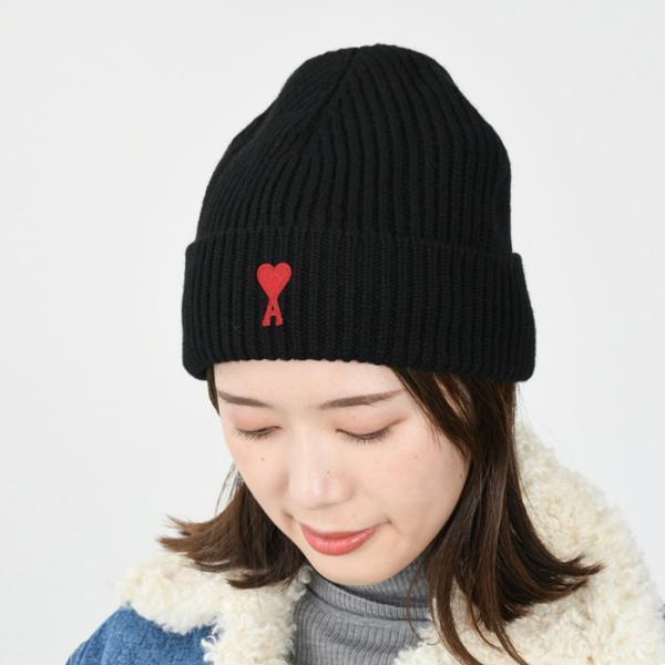 AMI Alexandre Mattiussi アミパリス ニット帽 帽子 メリノウール