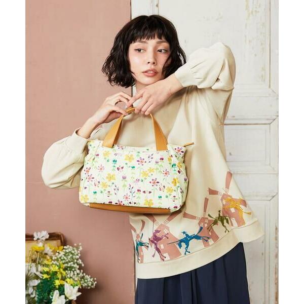 Jocomomola（ホコモモラ） 【2WAY】フラワープリントトートバッグ