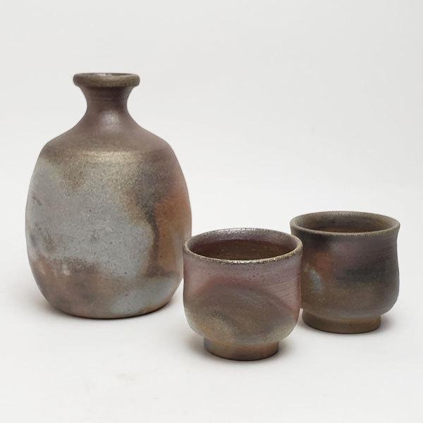 明治の備前のかわいいやつ 小徳利 備前焼 容量約100ml 古道具