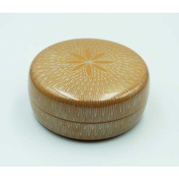 茶道具 香合 丸香合 菊毛彫 中村湖彩 桐箱 : 新古茶道具 さかい ヤフー