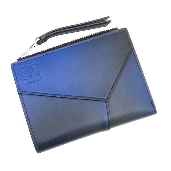 LOEWE（ロエベ） パズル スリム コンパクトウォレット Aランク. : 質屋