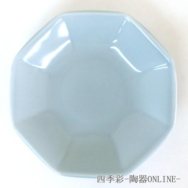 皿 八角シューマイ チャーハン皿 青磁 青彩 おしゃれ 中華食器 業務用