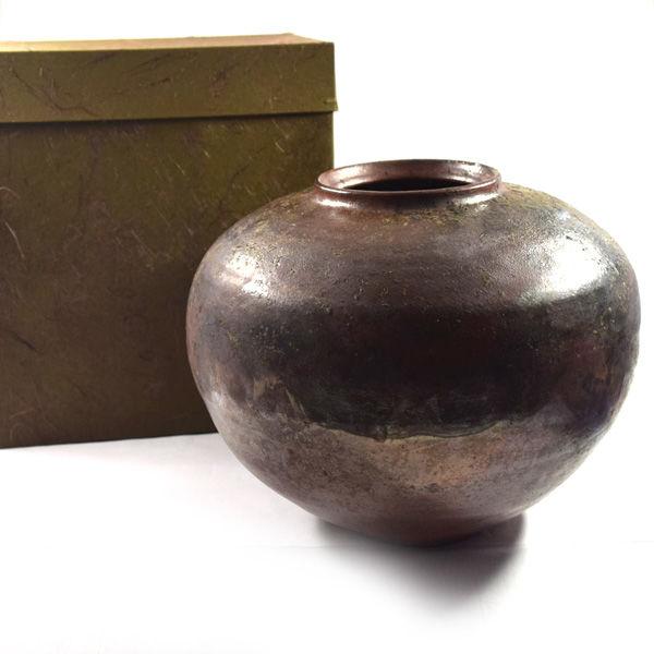 丹波立杭焼き 傘立て 花瓶 丹波立杭焼き 傘立て 花瓶