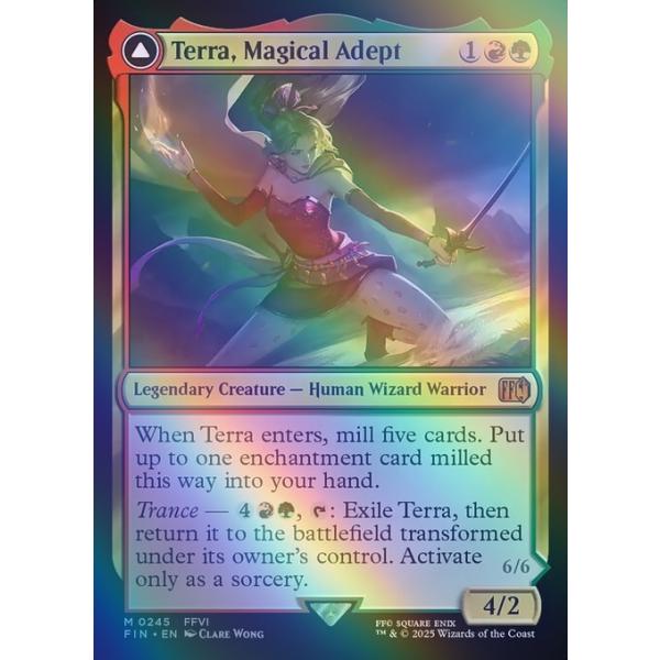 MTG/魔導戦士、ティナ/ 英語/拡張アート/FOIL MTG/魔導戦士、ティナ