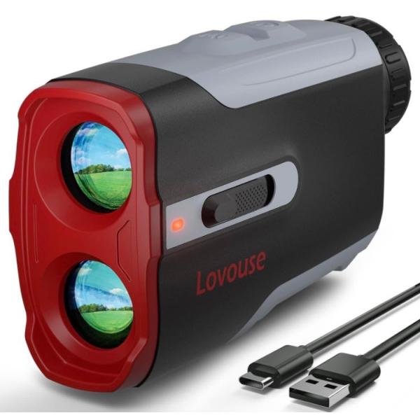 大人気❣️ ゴルフ距離計 レーザー測定器 1000m対応 大画面 手ブレ補正