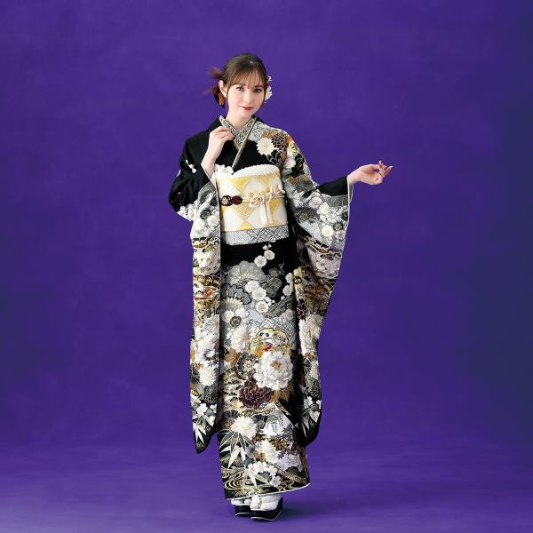 振り袖 フルセット 別誂長襦袢付 金彩加工 刺繍入り 成人式 538 振り袖