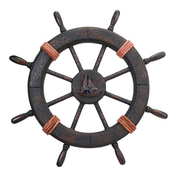 船のハンドル∼木目