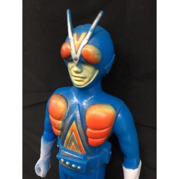 仮面ライダー ライダーマン ソフビ ポピー 7人ライダー 丸越 山口暁