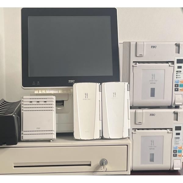 TEC（TOSHIBA） 東芝テック製 中古ポスオーダーシステム POSレジ QT