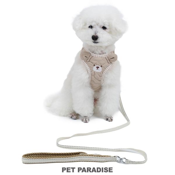 PET PARADISE（ペットパラダイス） 犬 ハーネス くまちゃん 顔 リード