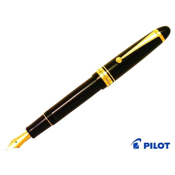 PILOT 万年筆 カスタム74 14K 黒 中細字 箱・説明書・付属品付き
