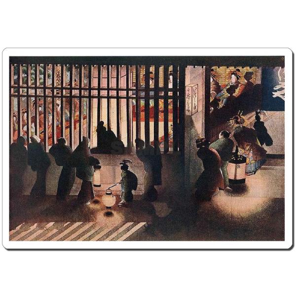 出雲国大社之図」歌川国久画 3枚続|出雲大社 縁結び 浮世絵 江戸時代